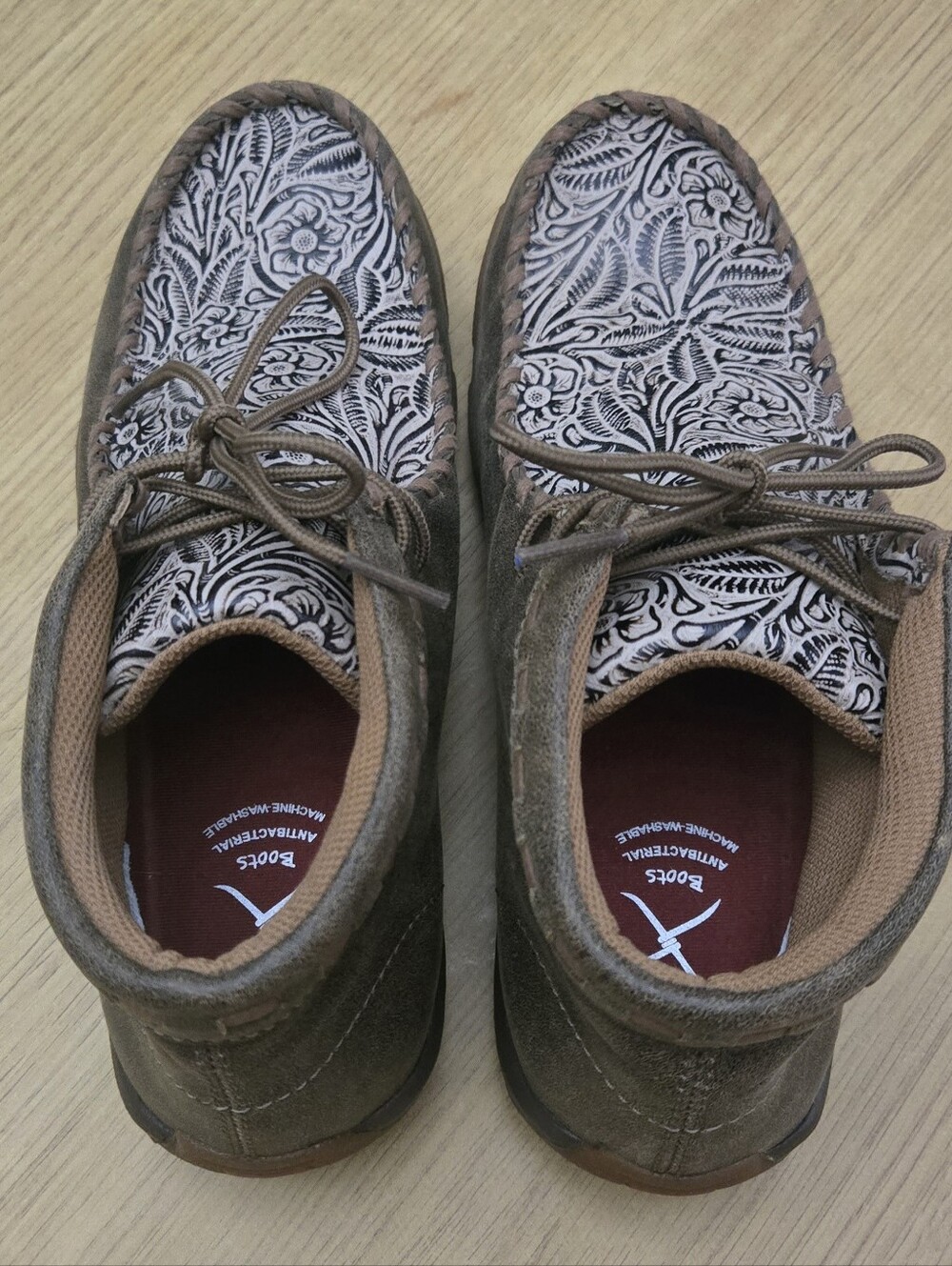 Twisted X Women's Casual Chukka Driving Mocs Size 8.5 - Picture 2 of 7